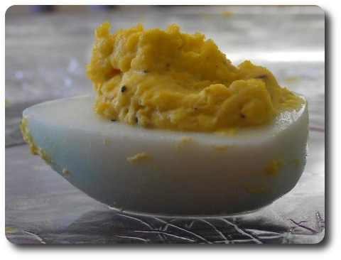 Deviled Egg, sans paprika